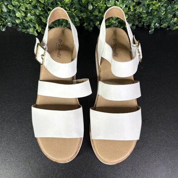 Dr. Scholl's Women's Once Twice Wedge Sandals Size 9M - Picture 2 of 9